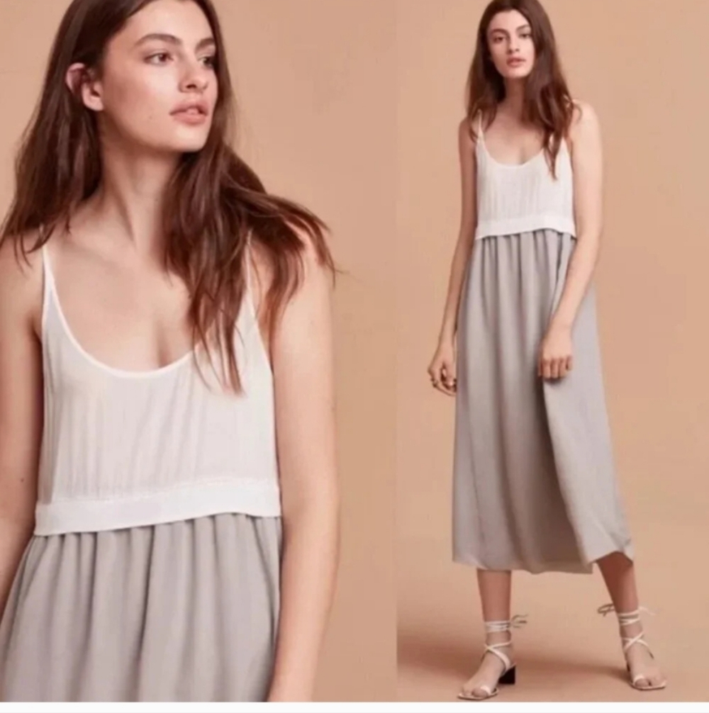 ARITZIA WILFRED bisous silk dress - size s